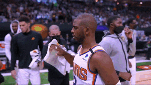 Chris Paul Head Pat Sitting GIF