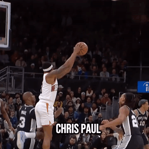 Chris Paul Name on Basketball Player
