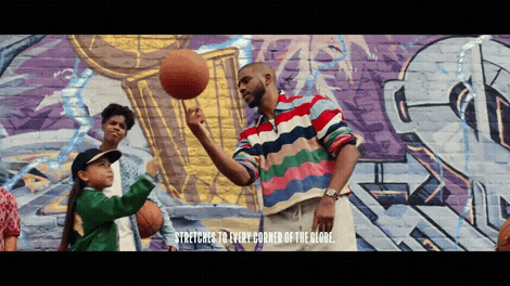 Chris Paul Teaching Ball Spinning GIF