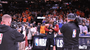 Chris Paul Tight Hug GIF