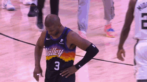 Chris Paul Tired Hand On Waist GIF
