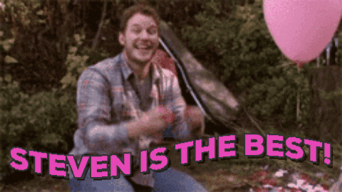 Chris Pratt Happy Birthday Office Greeting GIF