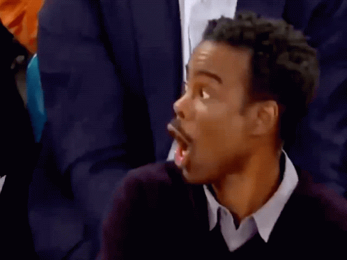 Chris Rock Shocked Face GIF
