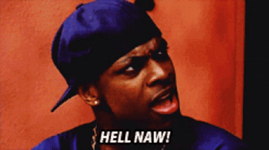 Chris Tucker Smokey Friday Hell Naw GIF