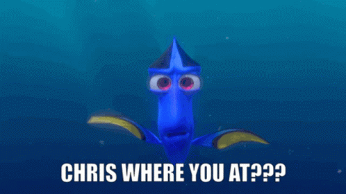 Chris Where You At Finding Dory GIF