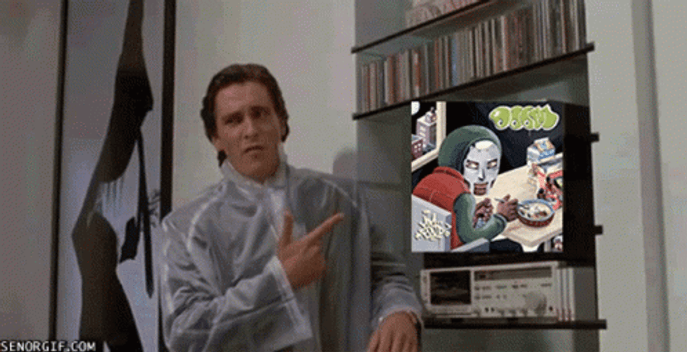 Christian Bale Mf Doom GIF