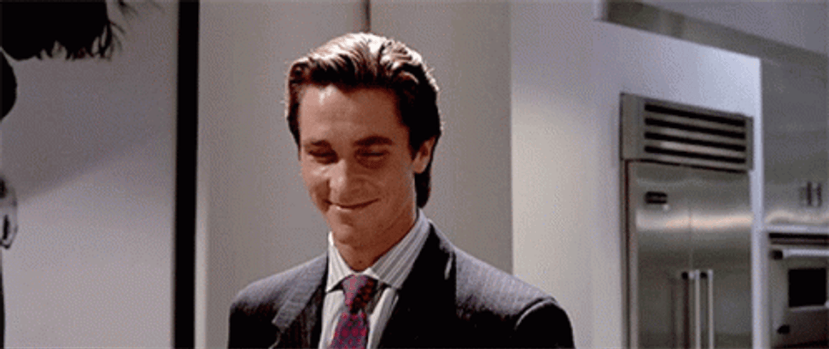 Christian Bale Oh Stop It GIF