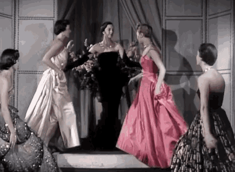 Christian Dior 50's Collection GIF