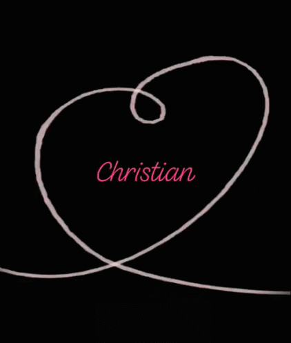 Christian Heart String GIF