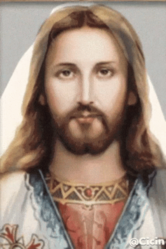 Christian Jesus Christ's Faces GIF