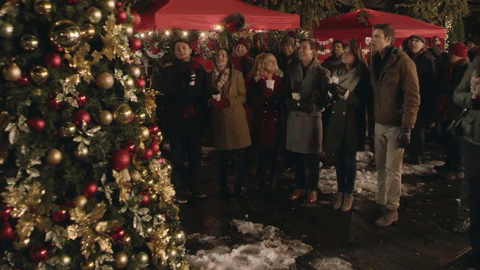 Christian Merry Christmas Choir Singing GIF