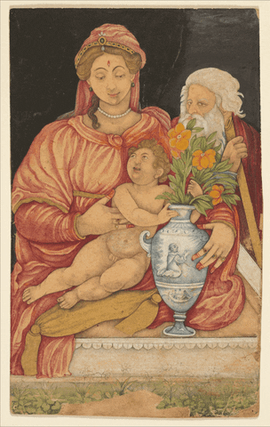 Christian Merry Christmas Holy Family GIF