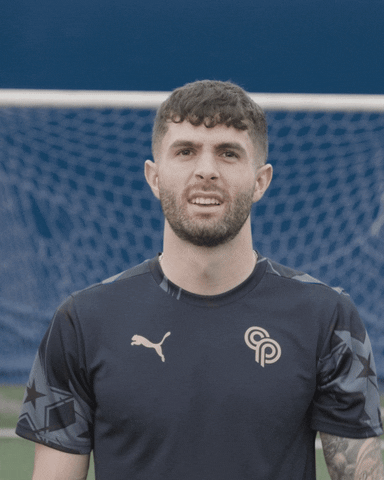 Christian Pulisic Panic Hiding Eyes GIF