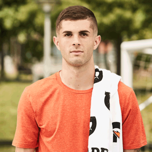 Christian Pulisic Startled Face Palm GIF