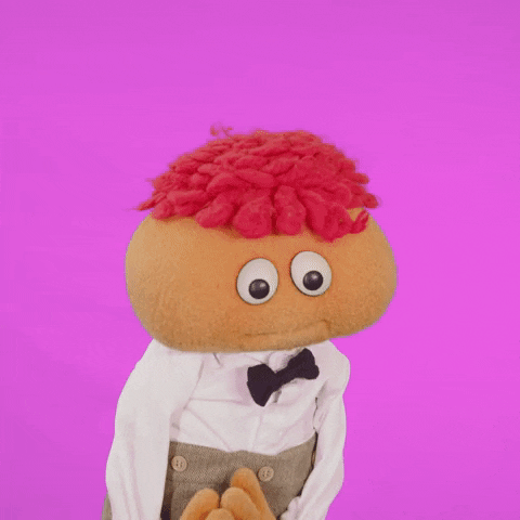 Christian-themed Children Series Gerbert Puppet Bendiciones GIF