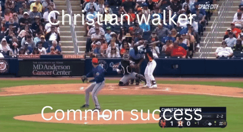 Christian Walker On The Mound Playing Baseball GIF