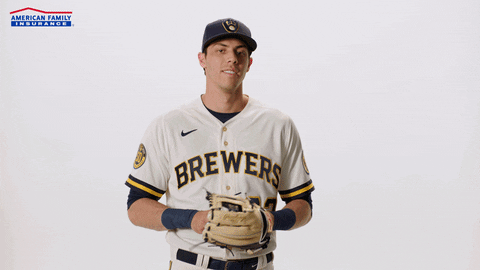 Christian Yelich Brewers Ready GIF