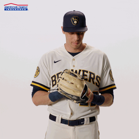 Christian Yelich Milwaukee Let's Go GIF