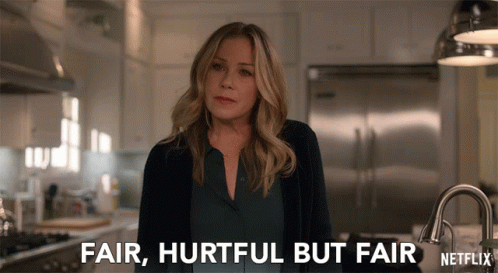 Christina Applegate That Might Hurt But It's Fair GIF