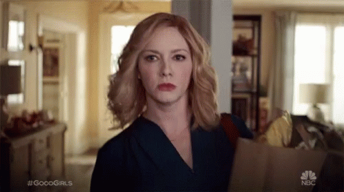 Christina Hendricks Dropped The Groceries GIF