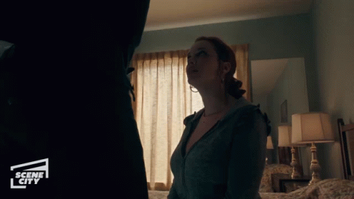 Christina Hendricks Has Been Slapped GIF