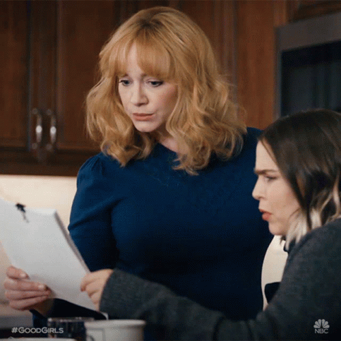 Christina Hendricks Is Upset GIF