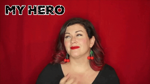 Christine Gritmon My Hero GIF