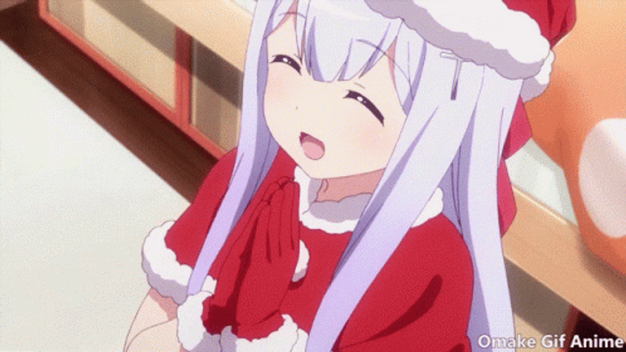 Christmas Anime Raphiel Ainsworth Shiraha Crystal Ball GIF