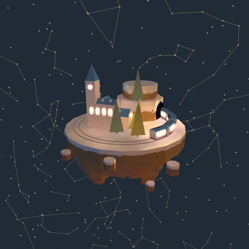 Christmas Constellations Design GIF