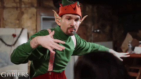 Christmas Elf Man Angry Spits GIF