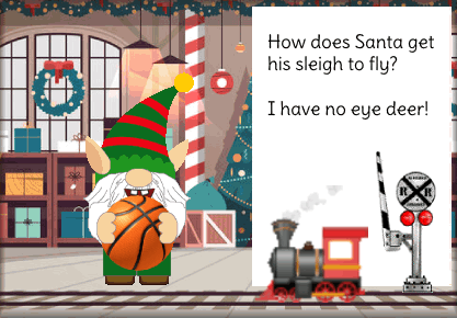 Christmas Elf Santa Trivia GIF
