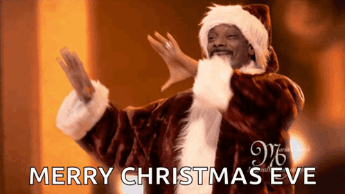 Christmas Eve Snoop Dogg Dancing GIF