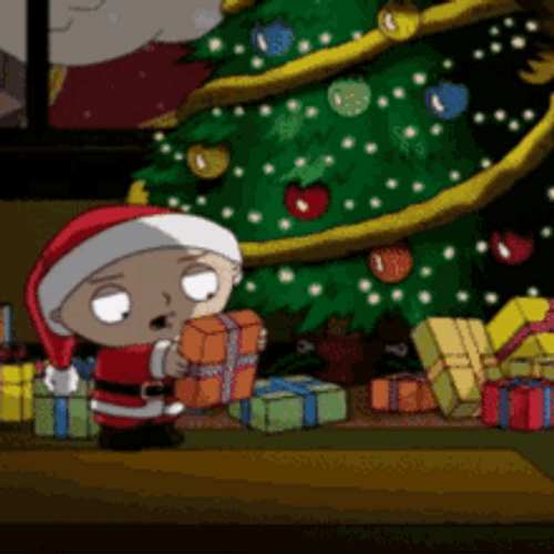 Christmas Family Stewie Wheres My Money Santa Outfit GIF