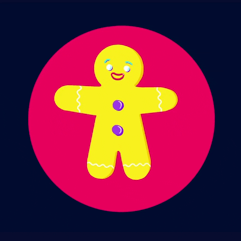 Christmas Gingerbread Cookies GIF