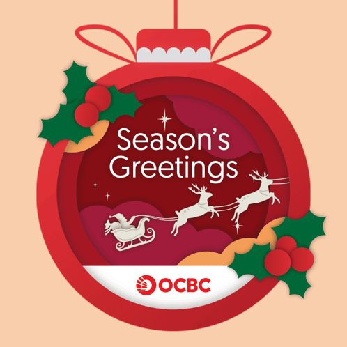 Christmas Greeting Card from OCBC Bank