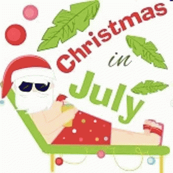 Christmas In July Blessings GIF