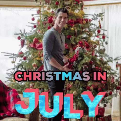 Christmas In July Meme GIF