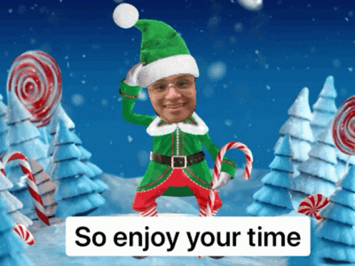 Christmas In July So Enjoy Your Time GIF