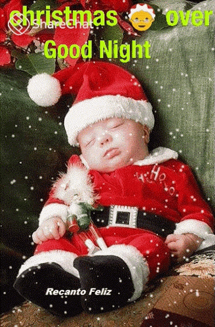 Christmas Over Good Night Gif GIF