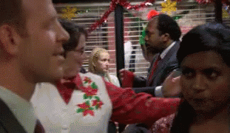 Christmas Party In The Office GIF