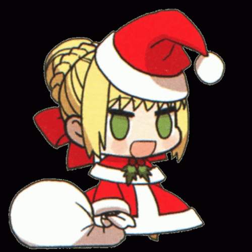 Christmas Sad Anime Padoru Moving   GIF