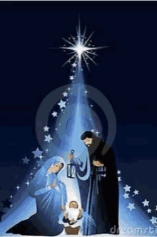 Christmas Season The Nativity Of Jesus Christ GIF