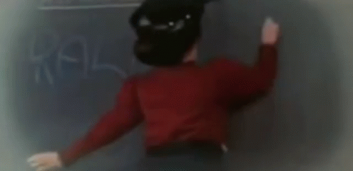 Teacher Writing Christmas Story On The Board GIF