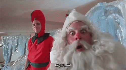 Funny Santa Claus With Elves Christmas Story GIF