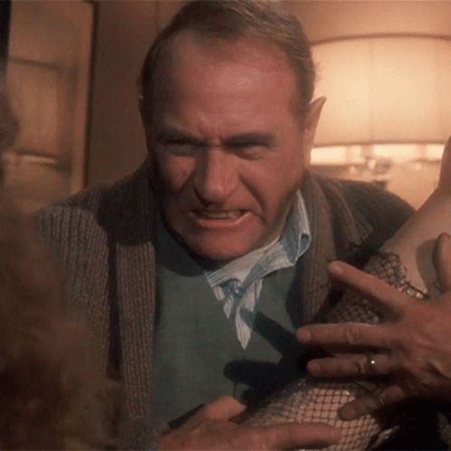 Angry Darren Mcgavin Christmas Story GIF
