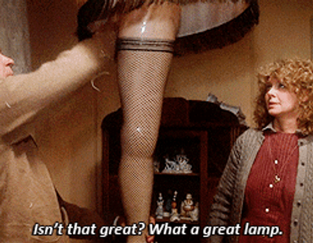 Christmas Story Leg Lamp GIF