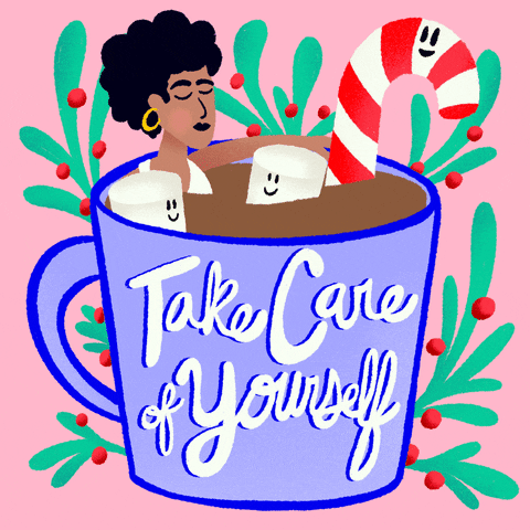 Christmas Take Care Of Yourself GIF
