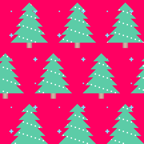 Christmas Tree Pattern Animation GIF | GIFDB.com