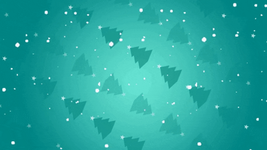 Christmas Tree Pattern Background GIF