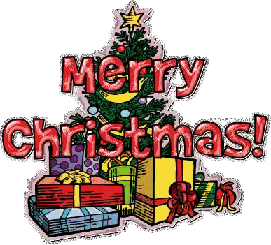 Christmas Tree With Merry Christmas